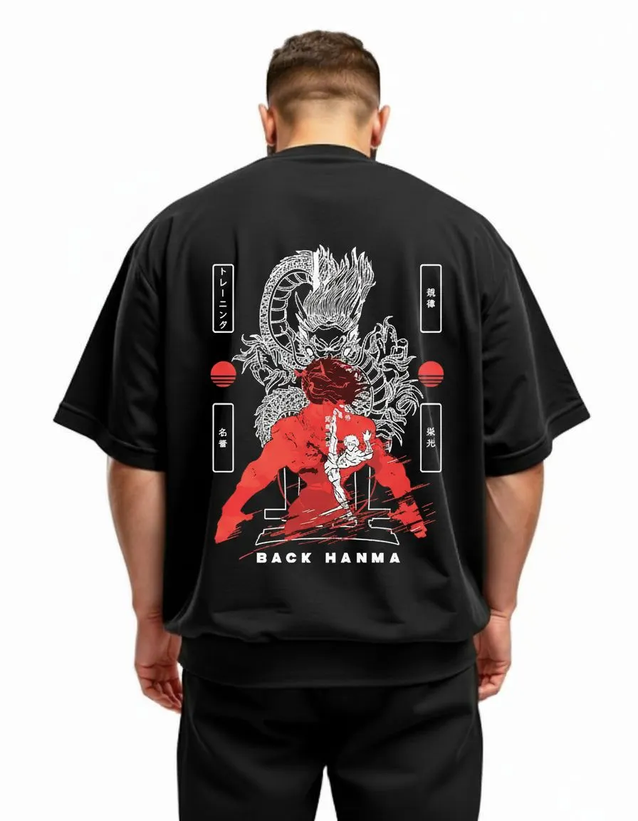 Camisa Inspirada na Baki Hanma