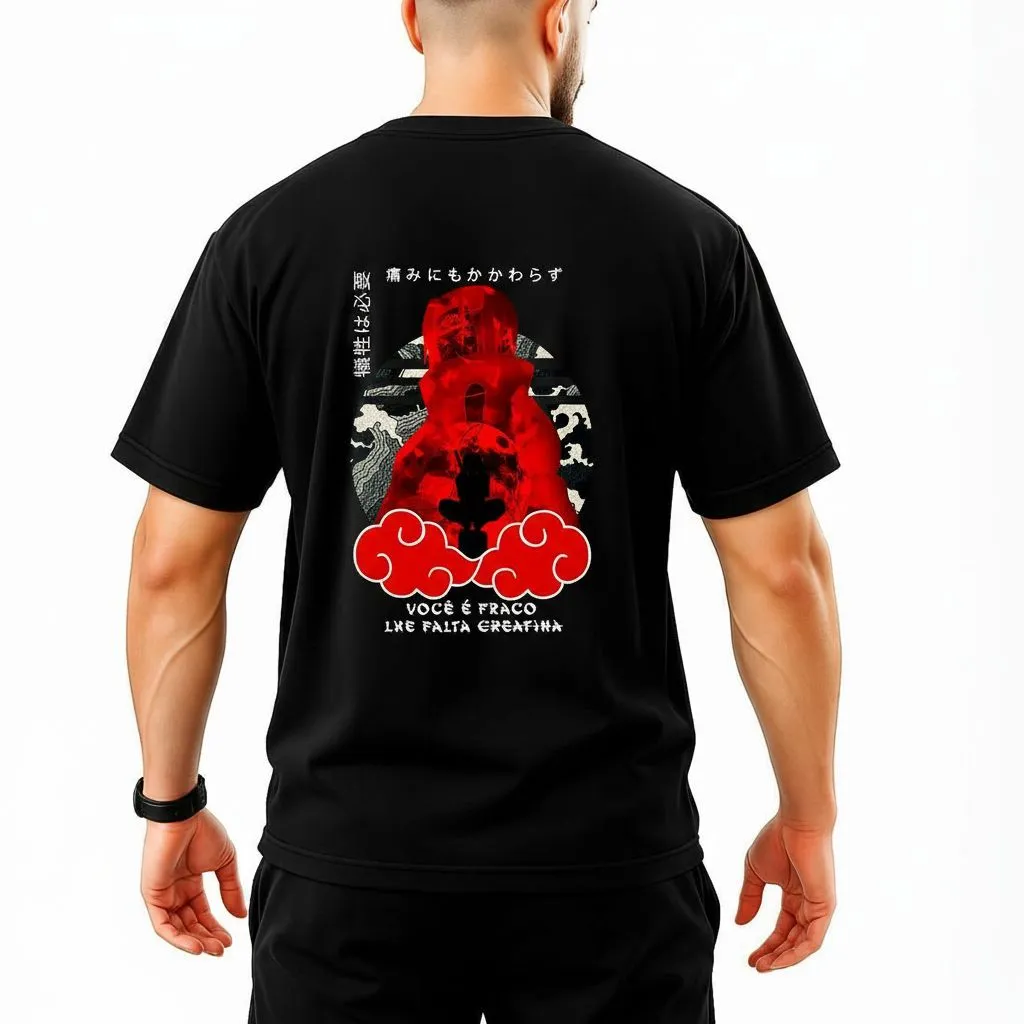 Camisa Inspirada no Naruto