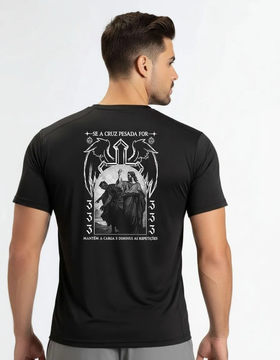 Camisa Inspirada na subida de Jesus ao Calvário