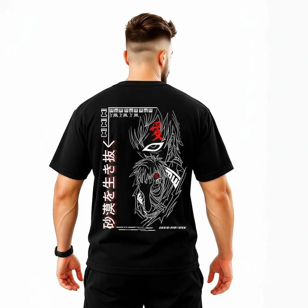 Camisa Inspirada no Madara Uchiha