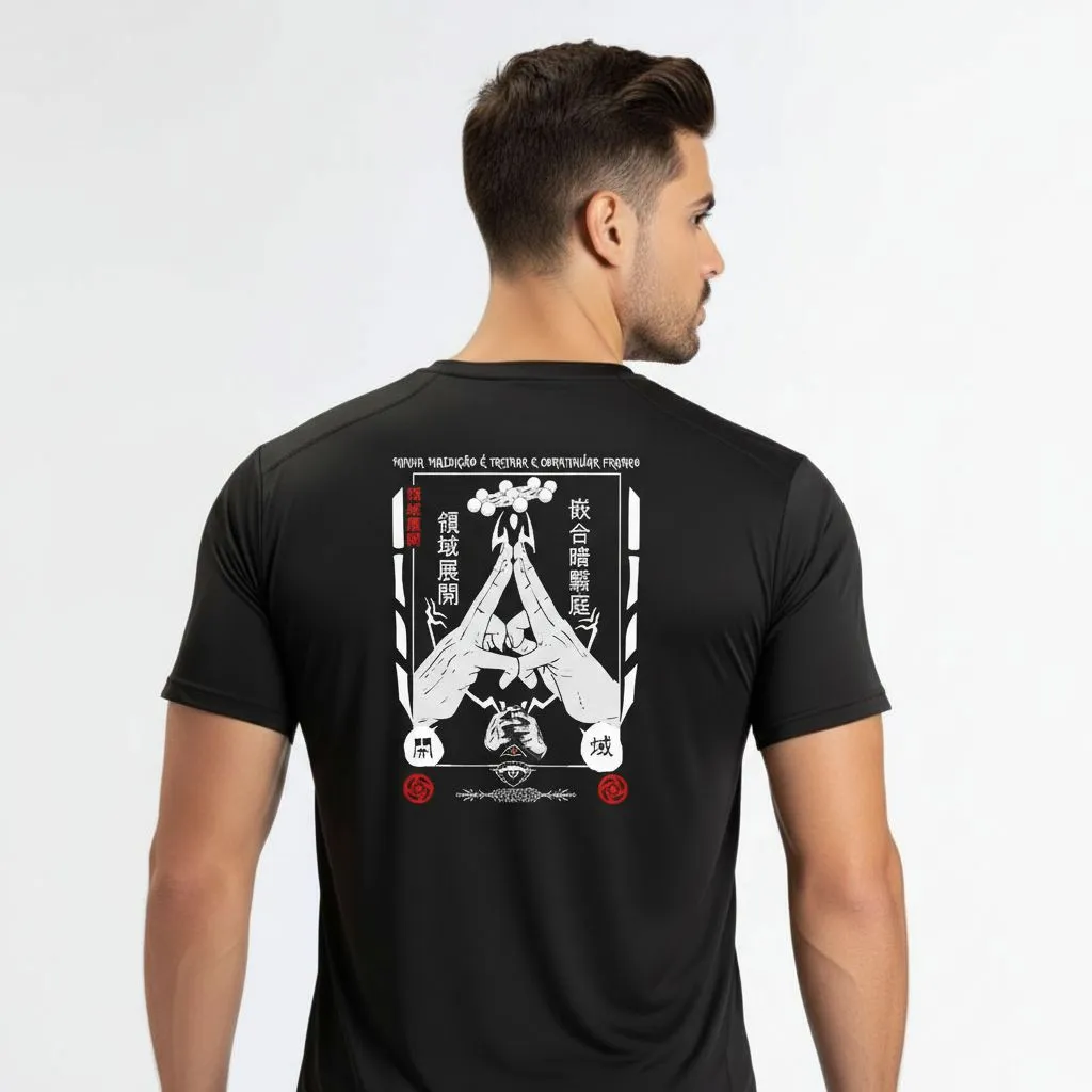 Camisa Inspirada no Anime Jujutsu Kaisen