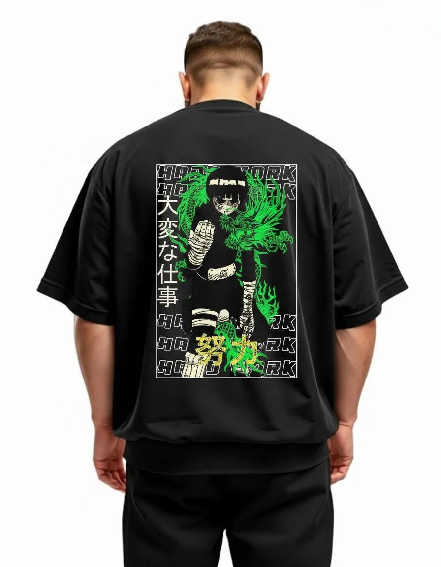 Camisa Inspirada no Rock lee
