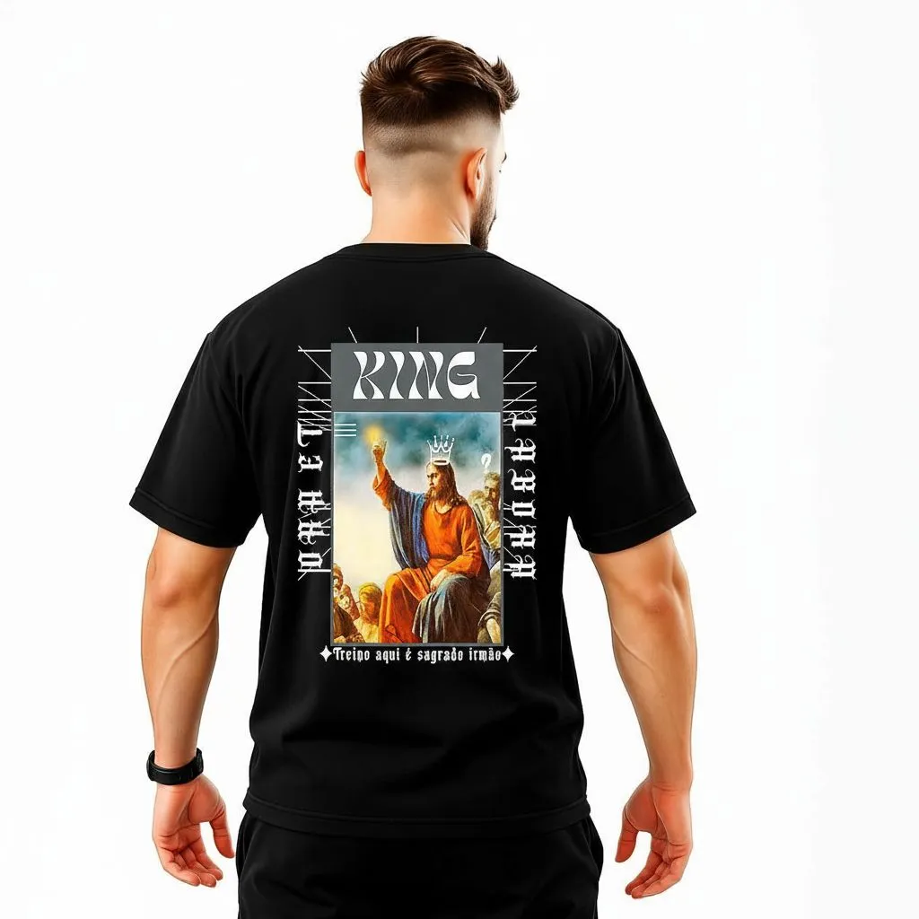 Camisa Inspirada na subida de Jesus ao Calvário