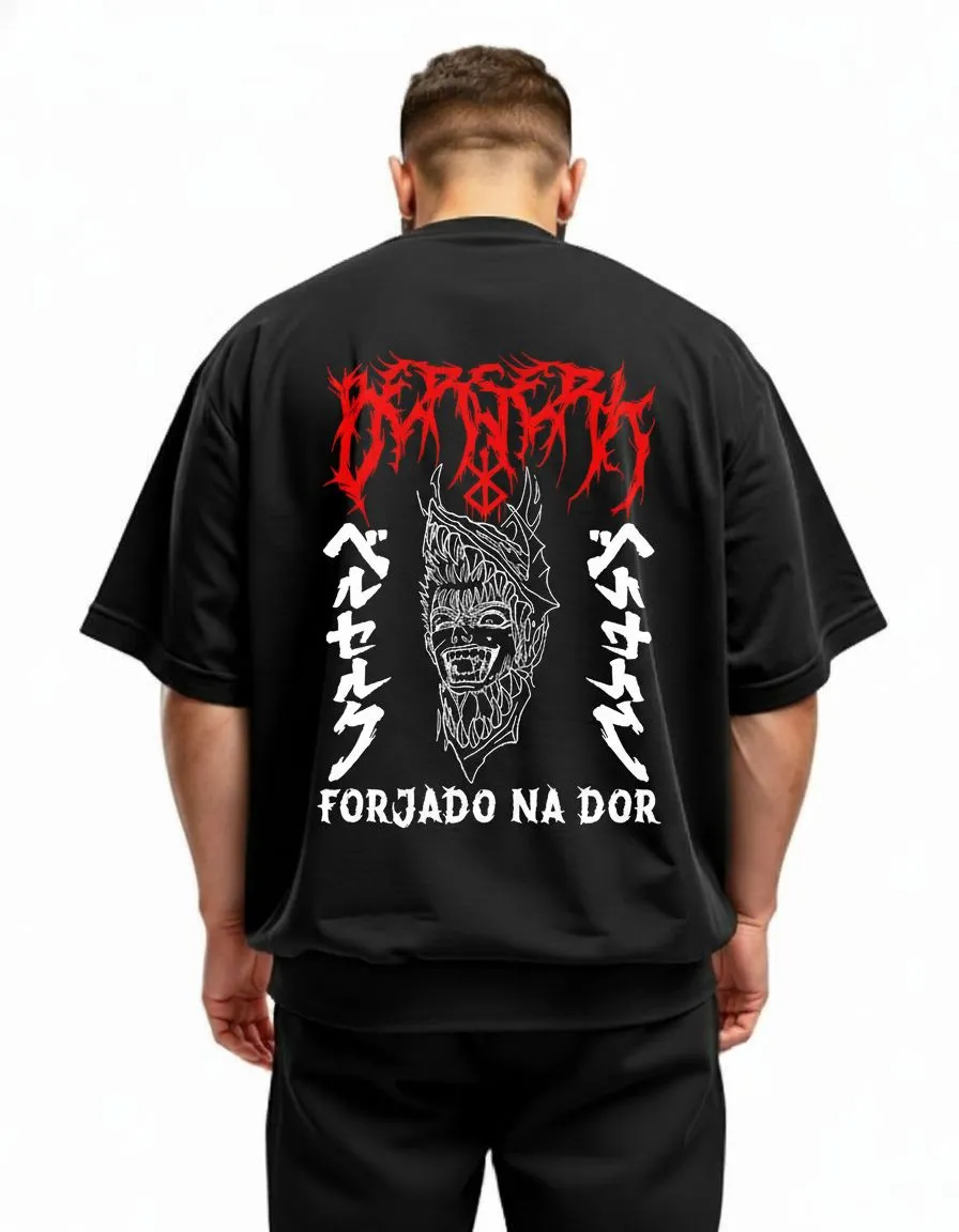 Camisa Inspirada no Anime Berserk