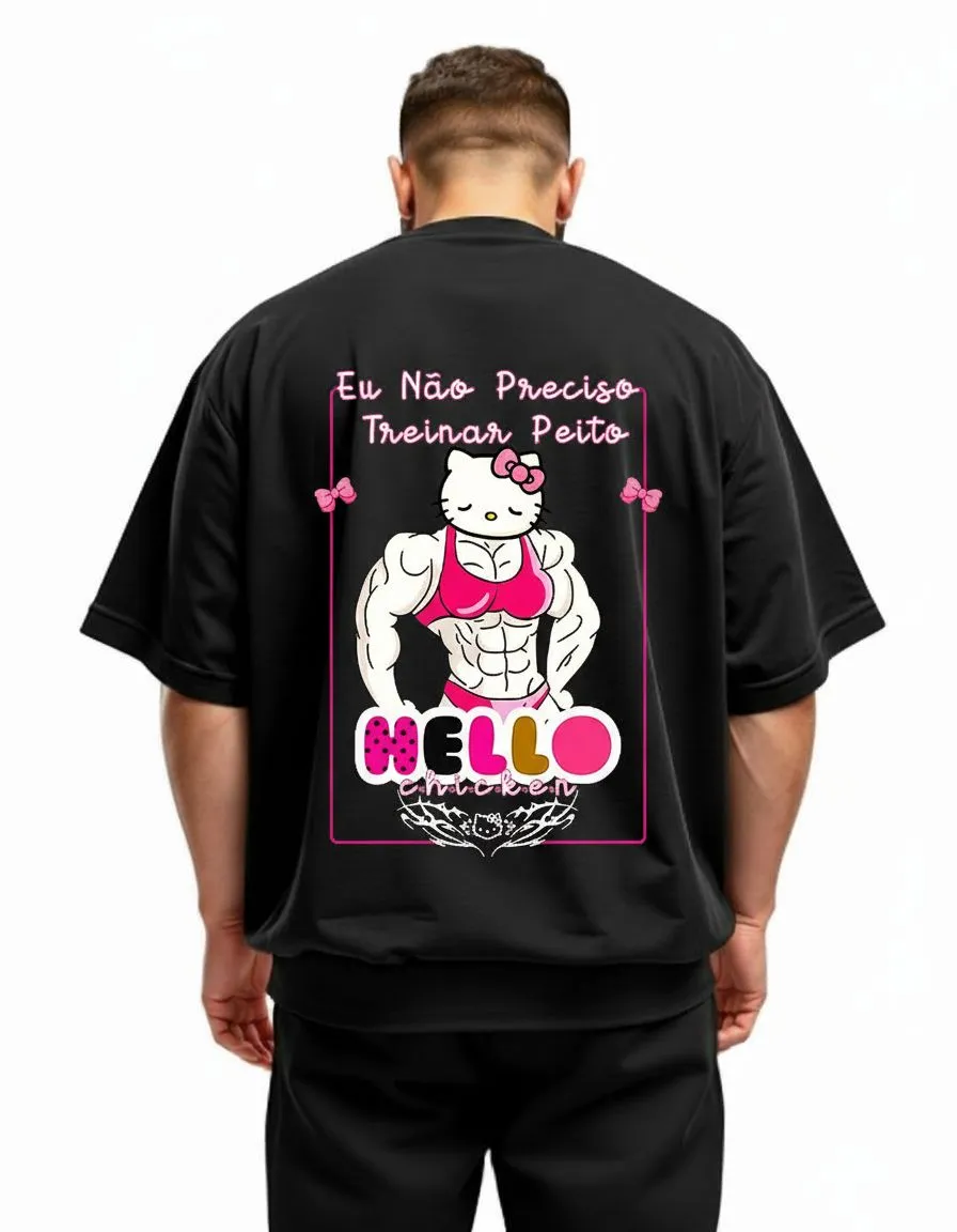 Camisa Inspirada na Hello Kitty