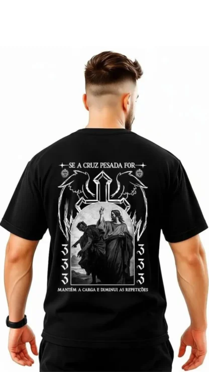 Camisa Inspirada na subida de Jesus ao Calvário